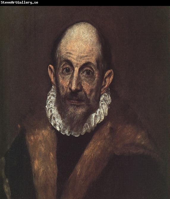 El Greco Self Portrait 1